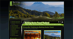 Desktop Screenshot of barkinggeckotravel.com